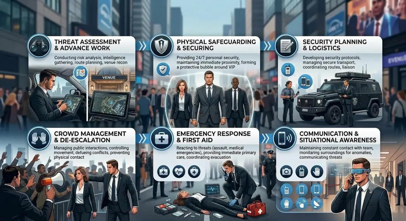 Roles & Responsibilities of a Close Protection Operative